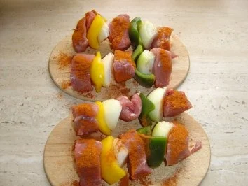 Rezept: Schaschlik Bild Nr. 5 Schaschlik - Rezept - Bild Nr. 5