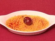 Bayrische Crème mit Eiswein flambiert (Indira Weis) - Rezept