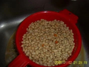 Rezept: Bohnen Suppe mit Debreziener Bild Nr. 5 Bohnen Suppe mit Debreziener - Rezept - Bild Nr. 5