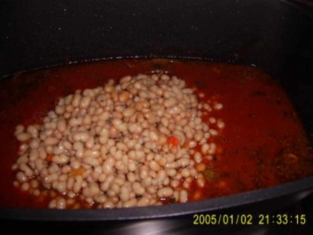 Bohnen Suppe mit Debreziener - Rezept - Bild Nr. 6