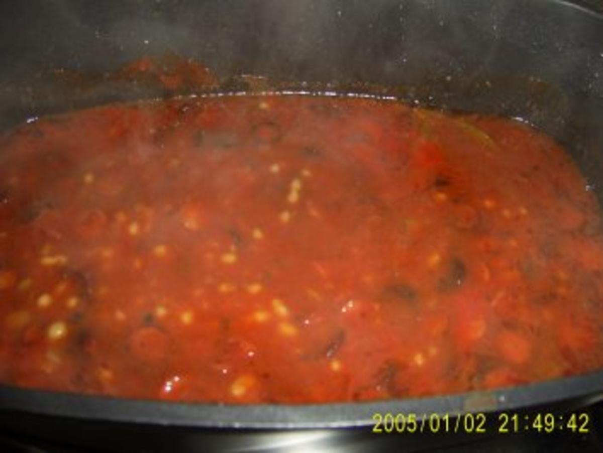 Bohnen Suppe mit Debreziener - Rezept - Bild Nr. 7
