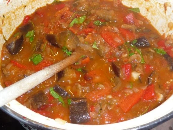 Soßen/Dip: Ajvar, Paprika-Auberginenmus mild - Rezept - Bild Nr. 4