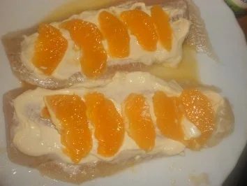 Fischrouladen gefüllt mit Orangencreme - Rezept - Bild Nr. 7