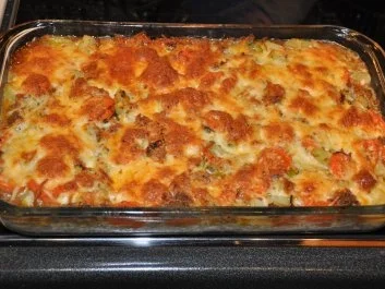 Rezept: Gemüse-Hackfleischauflauf Bild Nr. 3 Gemüse-Hackfleischauflauf - Rezept - Bild Nr. 3