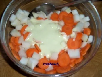 Rezept: Salat: Rohkost mit Joghurt-Dressing Bild Nr. 2 Salat: Rohkost mit Joghurt-Dressing - Rezept - Bild Nr. 2