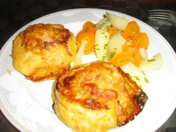 Blätterteig - Pizza - Schnecken pikant gefüllt - Rezept - Bild Nr. 7