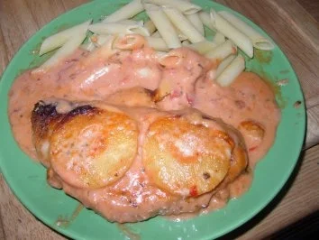 Überbackenes Cordon Bleu - Rezept