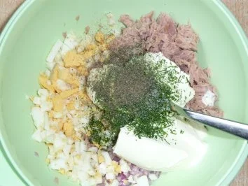 Rezept: Thunfischcreme Bild Nr. 3 Thunfischcreme - Rezept - Bild Nr. 3