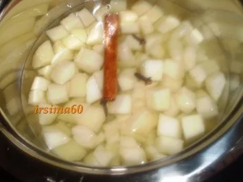 Beschwipste Birne küsst Schokocreme - Rezept - Bild Nr. 4