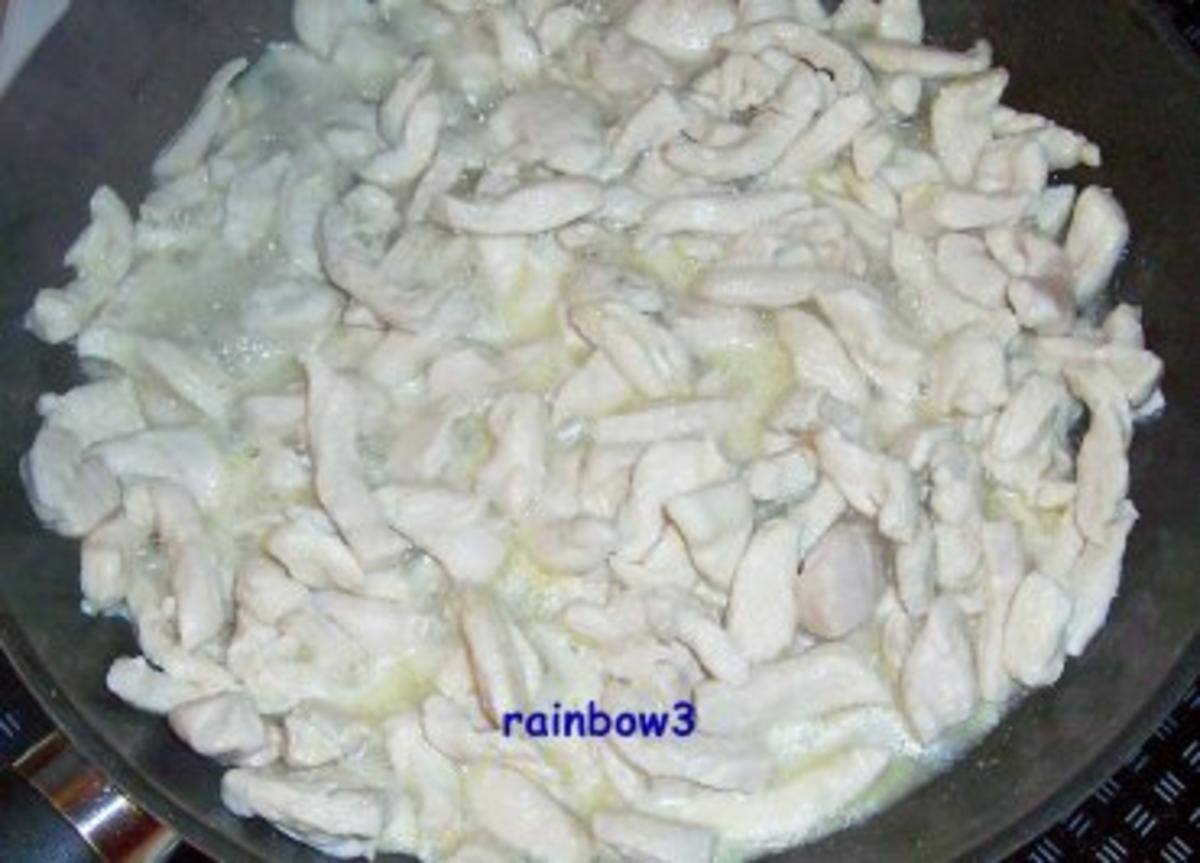 Kochen: Hähnchen-Geschnetzeltes mit Pilzen - Rezept - Bild Nr. 4
