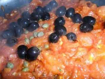 Rezept: Pasta alla Puttanesca Bild Nr. 11 Pasta alla Puttanesca - Rezept - Bild Nr. 11