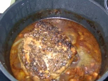 Rezept: Kotelettebraten mit Steakpfefferkruste Bild Nr. 5 Kotelettebraten mit Steakpfefferkruste - Rezept - Bild Nr. 5