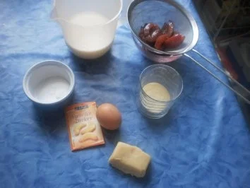 Marzipan-Grießbrei mit Pflaumen - Rezept - Bild Nr. 2