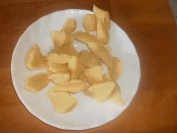 Marzipan-Grießbrei mit Pflaumen - Rezept - Bild Nr. 3