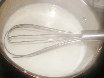 Marzipan-Grießbrei mit Pflaumen - Rezept - Bild Nr. 4