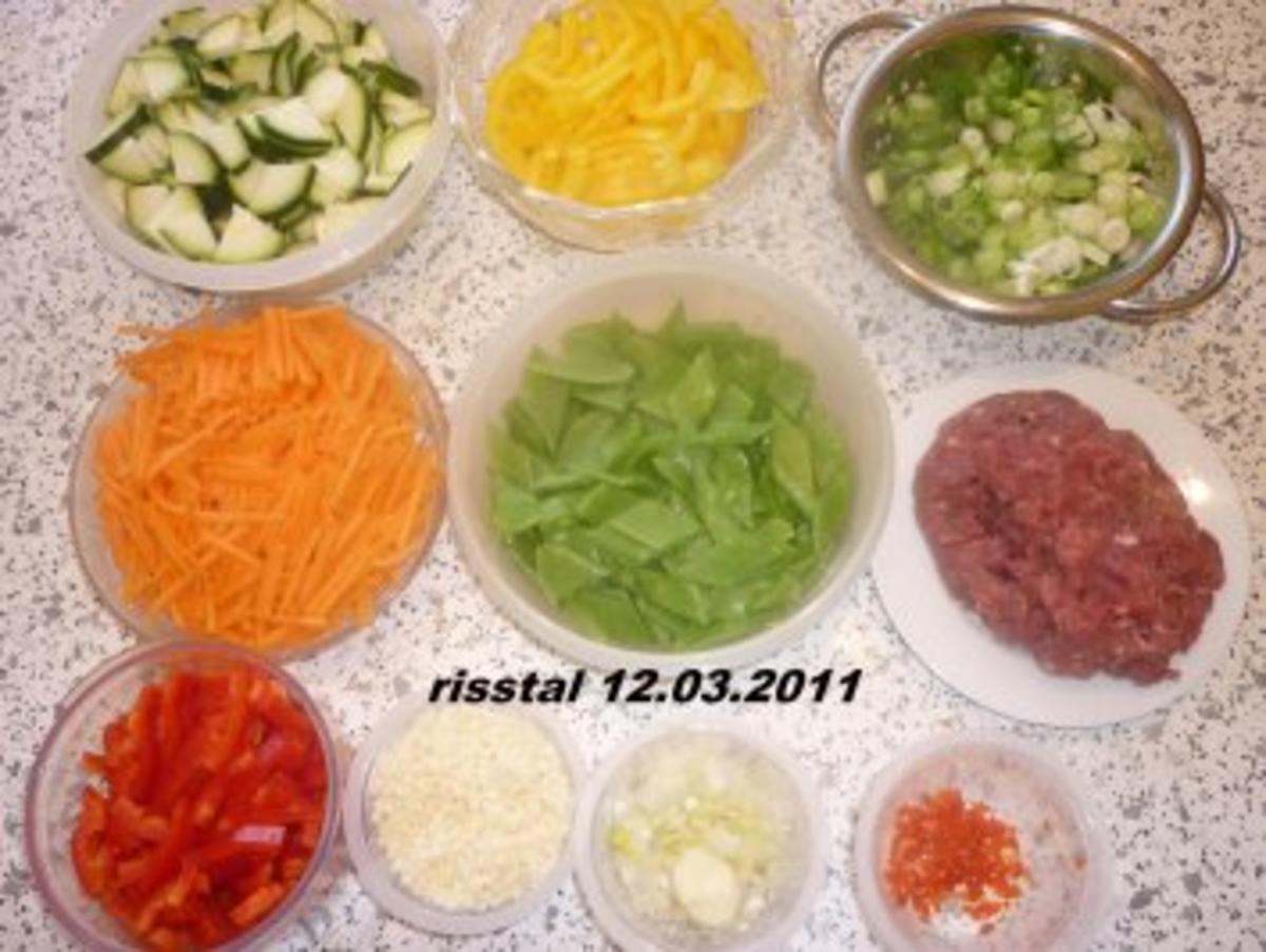 Nudelpfanne mit Hackfleisch und Gemüse - Rezept - Bild Nr. 2
