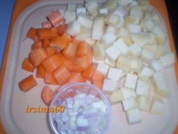 Steckrüben versteckt in einem Cremesüppchen - Rezept - Bild Nr. 4