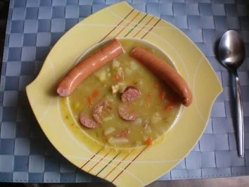 Rezept: Deftiger Erbseneintopf Deftiger Erbseneintopf - Rezept