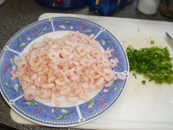 Pasta mit Krabben-Sahne-Sauce - Rezept - Bild Nr. 4