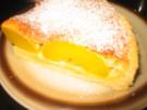 Backwaren: Pfirsichkuchen mit Überzug - Rezept