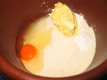 Rezept: Backwaren: Pfirsichkuchen mit Überzug Bild Nr. 13 Backwaren: Pfirsichkuchen mit Überzug - Rezept - Bild Nr. 13