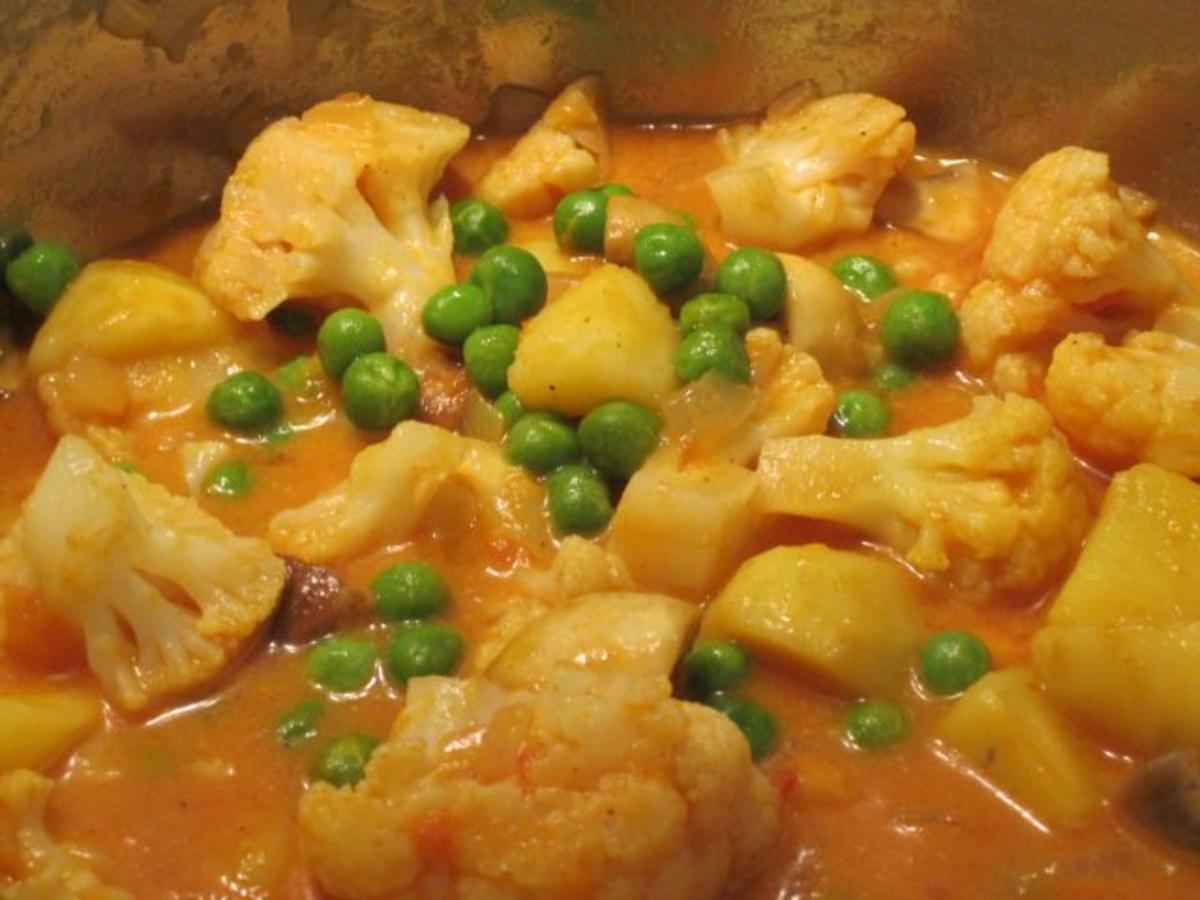 Kartoffel-Blumenkohl-Curry - Rezept