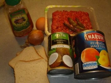 Rezept: Fleischgerichte: Hackbraten Indisch Bild Nr. 2 Fleischgerichte: Hackbraten Indisch - Rezept - Bild Nr. 2