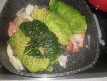 Rezept: Wirsing-Hackbraten Bild Nr. 11 Wirsing-Hackbraten - Rezept - Bild Nr. 11