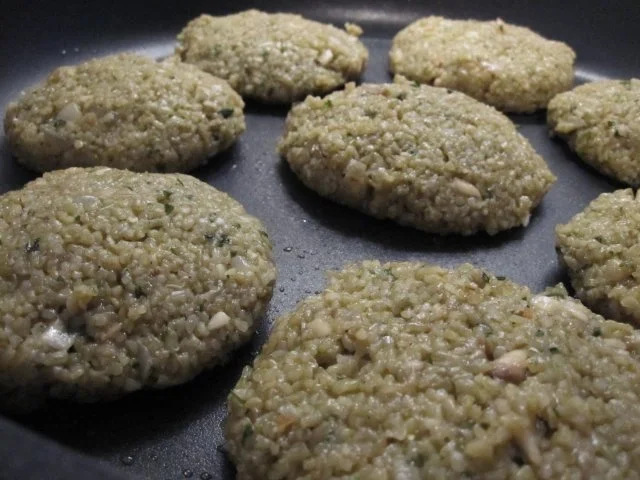 Grünkernbuletten - Rezept