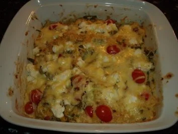 pikanter Hirse-Auflauf - Rezept