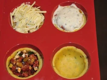 Rezept: Mini Quiche mit Chorizo Bild Nr. 5 Mini Quiche mit Chorizo - Rezept - Bild Nr. 5