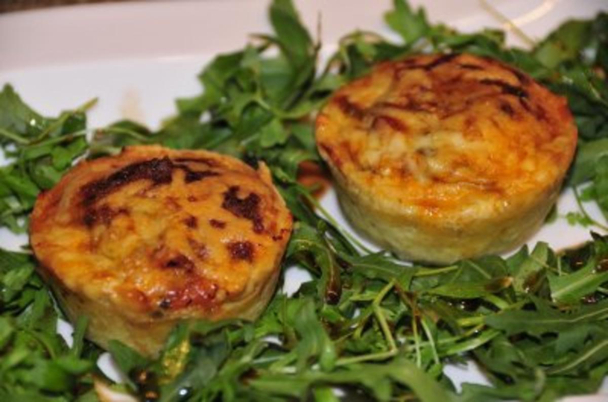 Bilder für Mini Quiche mit Chorizo Rezept