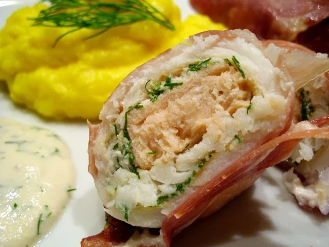 Fisch: Nordische Schollen-Lachs-Röllchen - Rezept