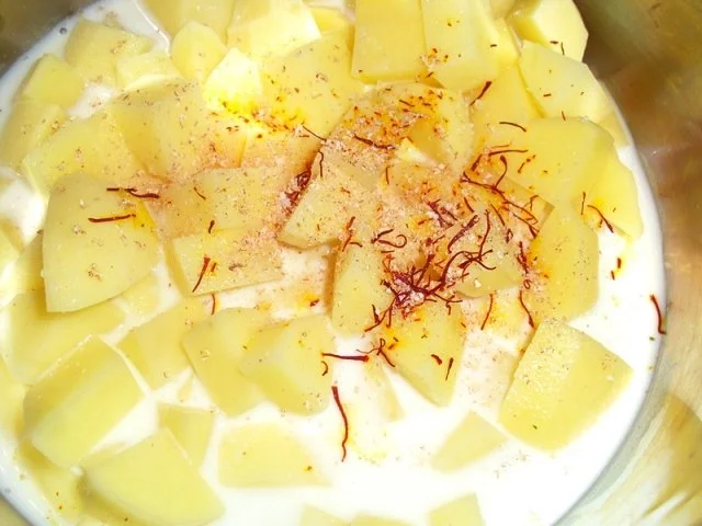 Beilage: Isländisches Safran-Kartoffel-Püree - Rezept - Bild Nr. 3