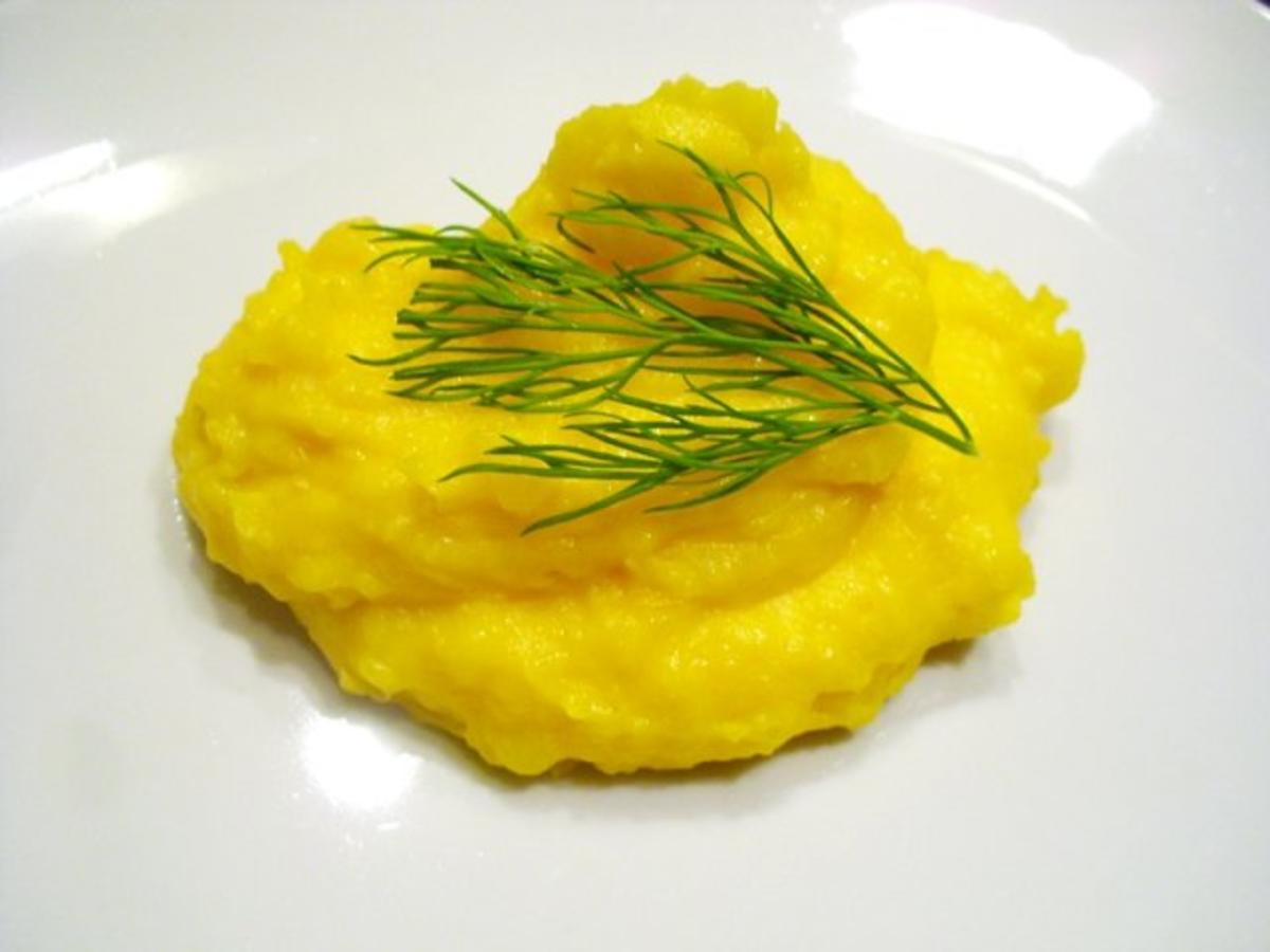 Beilage: Isländisches Safran-Kartoffel-Püree - Rezept