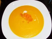Suppe: Kokos-Karotten-Suppe mit Ingwer - Rezept