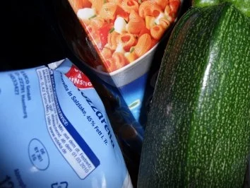 Pasta-Käse-Auflauf mit Zucchini und Mozzarella - Rezept - Bild Nr. 4