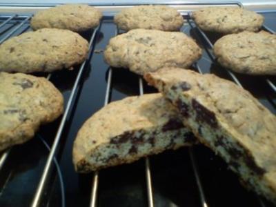 Rezept: XXL Schoko Cookies XXL Schoko Cookies - Rezept