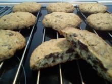 XXL Schoko Cookies - Rezept