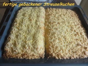 Hefe:    APRIKOSEN-BLECHKUCHEN mit  Butterstreusel - Rezept - Bild Nr. 9