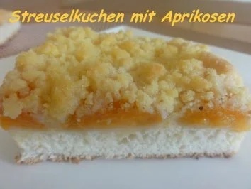 Hefe:    APRIKOSEN-BLECHKUCHEN mit  Butterstreusel - Rezept - Bild Nr. 10