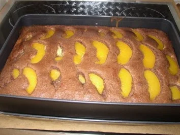 Rezept: Marmorkuchen mit Pfirsichen Bild Nr. 4 Marmorkuchen mit Pfirsichen - Rezept - Bild Nr. 4