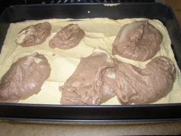 Rezept: Marmorkuchen mit Pfirsichen Bild Nr. 2 Marmorkuchen mit Pfirsichen - Rezept - Bild Nr. 2