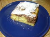 Marmorkuchen mit Pfirsichen - Rezept