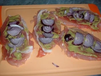 Rezept: Geflügel : Hähnchen - Minutensteaks - Roulade Bild Nr. 3 Geflügel : Hähnchen - Minutensteaks - Roulade - Rezept - Bild Nr. 3