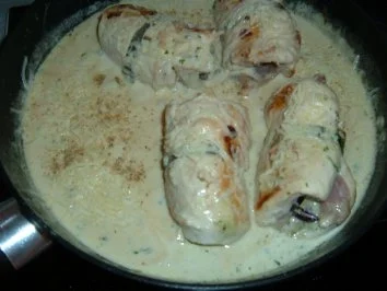 Rezept: Geflügel : Hähnchen - Minutensteaks - Roulade Bild Nr. 6 Geflügel : Hähnchen - Minutensteaks - Roulade - Rezept - Bild Nr. 6