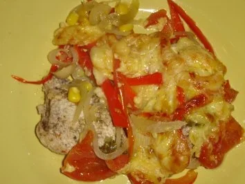 Rezept: Lieses Putenpizza Bild Nr. 5 Lieses Putenpizza - Rezept - Bild Nr. 5