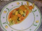 Gefüllte Papaya mit Obstsalat - Rezept