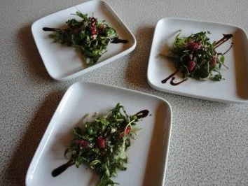 Rucola mit beschwipsten Himbeeren - Rezept - Bild Nr. 5
