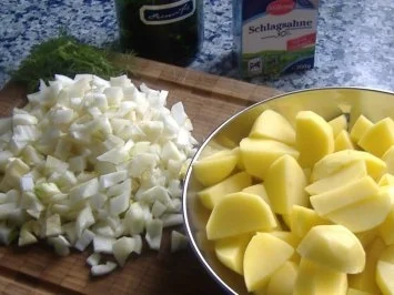 Steinbeisserfilet auf Kartoffel-Fenchel-Püree und Steckrüben - Rezept - Bild Nr. 2